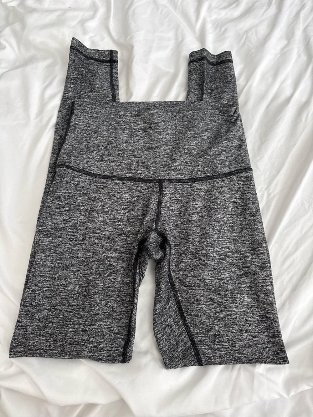 lululemon athletica Heather Gray High-Waist leggings